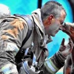 dogkissingfireman