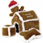 Gingerbread House Puzzle Dog Toy Gingerbread House Puzzle Dog Toy