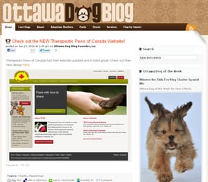 Ottawa Dog Blog Ottawa Dog Blog