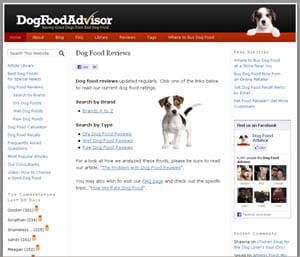 Dog Food Advisor Dog Food Advisor