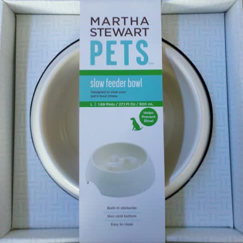 martha stewart dog bowls